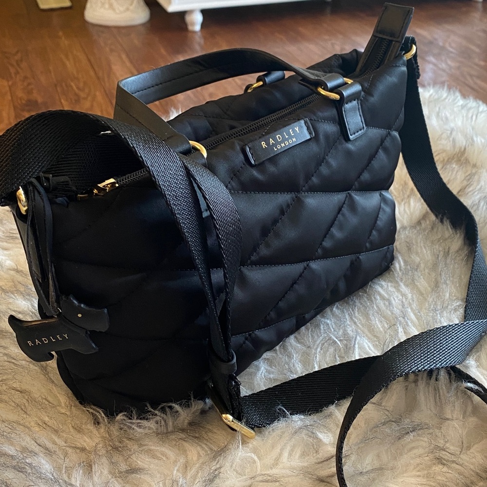 RADLEY LONDON Meltby Street Black Quilted Shoulder Bag